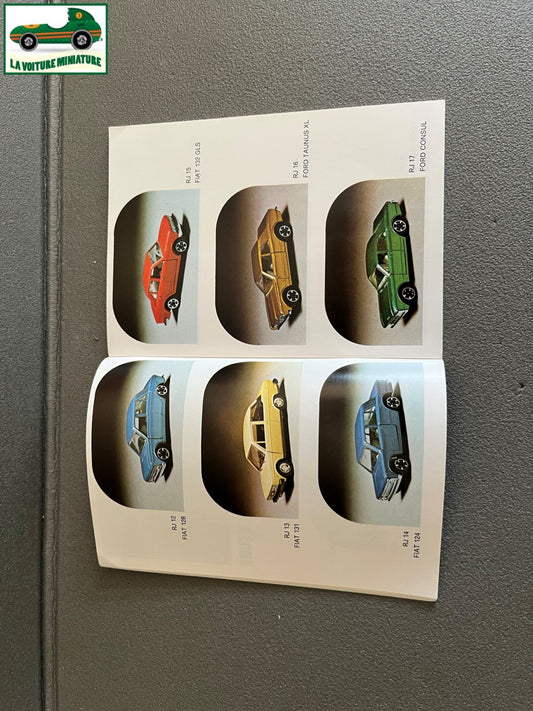 Ancien Dépliant Documentation Catalogue Jouet Voiture Polistil Club 33 1977