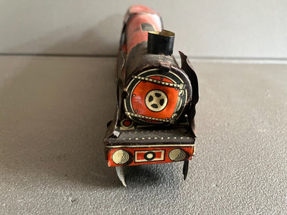 Jouet Ancien Mécanisme Miniature Train Locomotive SNCF Memo 602 France Incomplet