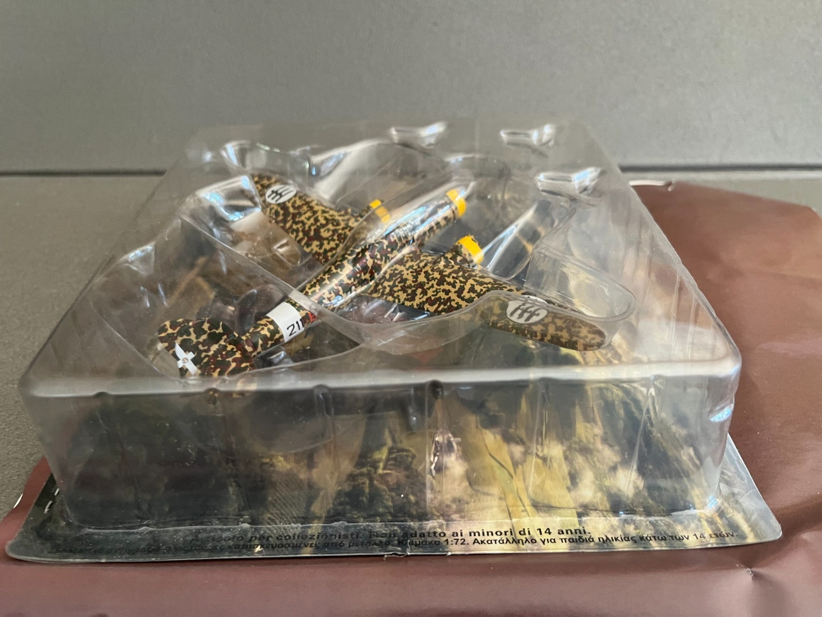 Avion miniature Militaire Bombardier Cantz Z.1007 bis Alcione Altaya 1/72