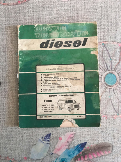 Livre Revue Technique Automobile Ford Transit