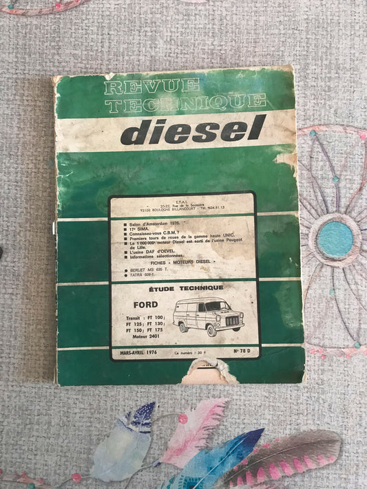 Livre Revue Technique Automobile Ford Transit