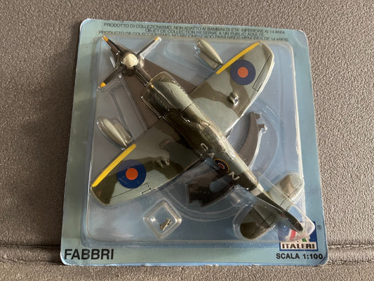 Avion miniature Militaire Tempest Fabbri Italeri 1/100