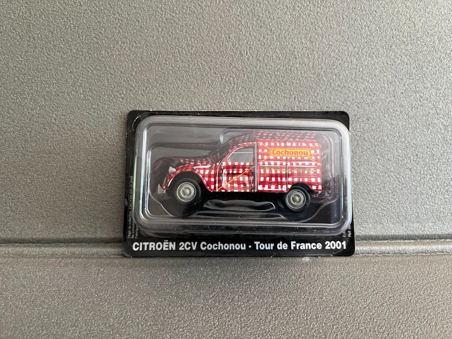 Voiture Miniature Citroen 2CV Cochonou 2001 Tour de France Vélo Norev 1/43