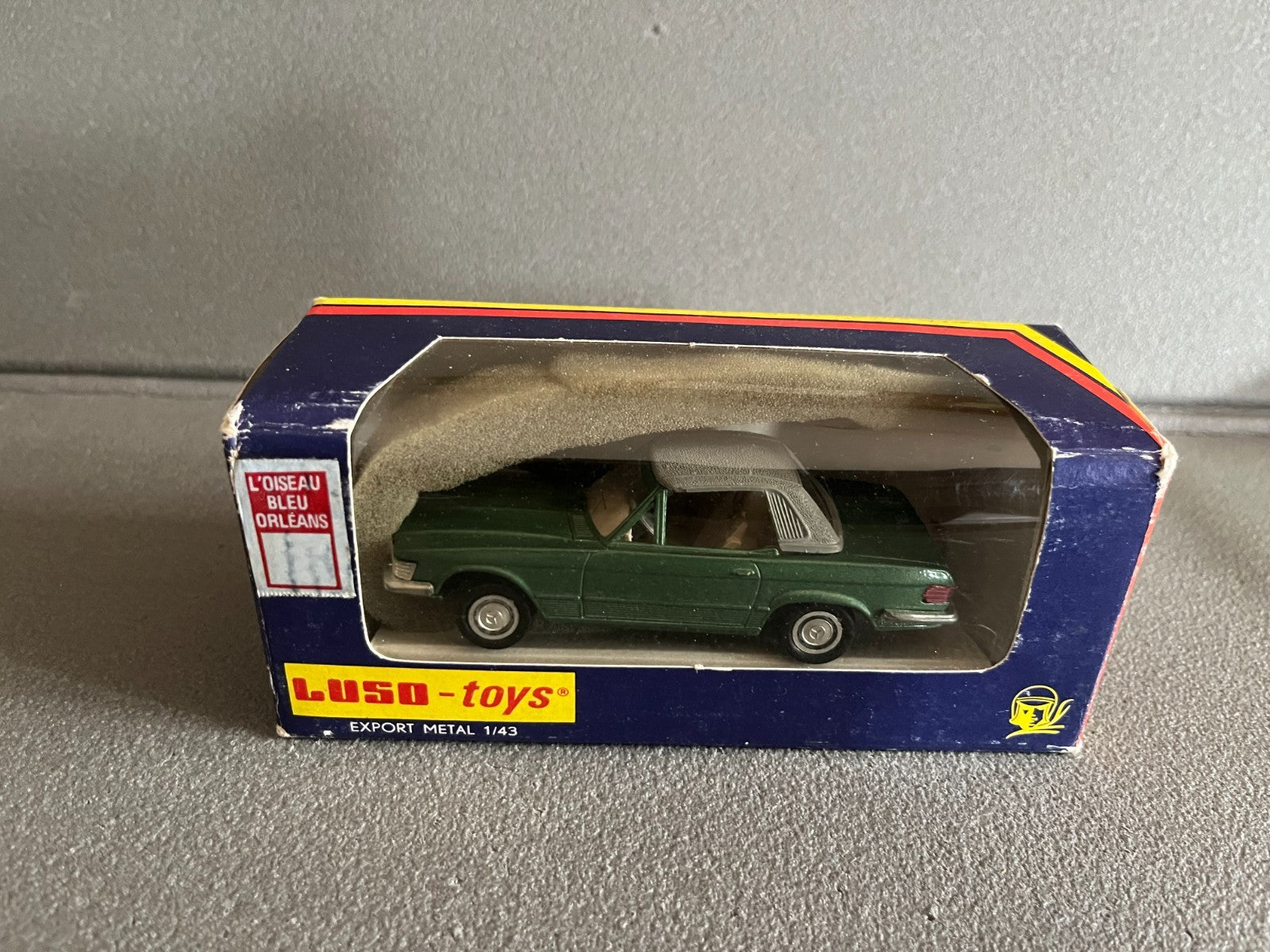 Voiture Miniature Mercedes Benz 450 SLC Luso Toys au 1/43