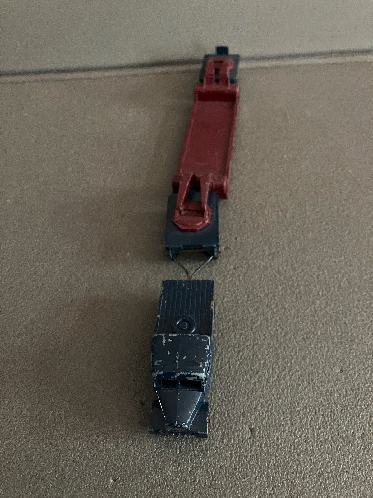 Ancien Miniature Camion Scammel 6x6 Transporter Pickfords Matchbox Lesney