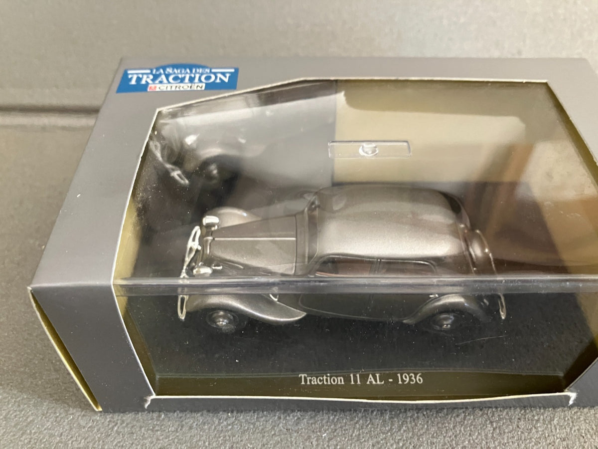 Voiture Miniature Citroen Traction 11 AL 1936 Editions Atlas au 1/43