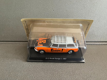 Voiture Miniature Citroen ID 21 Break Europe 1 1967 DS au 1/43