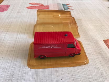 Voiture Miniature Pompiers Citroen C35 VSAB Solido au 1/50