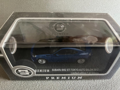 Voiture Miniature Subaru BRZ STI Tokyo Auto Salon 2012 Triple 9 au 1/43