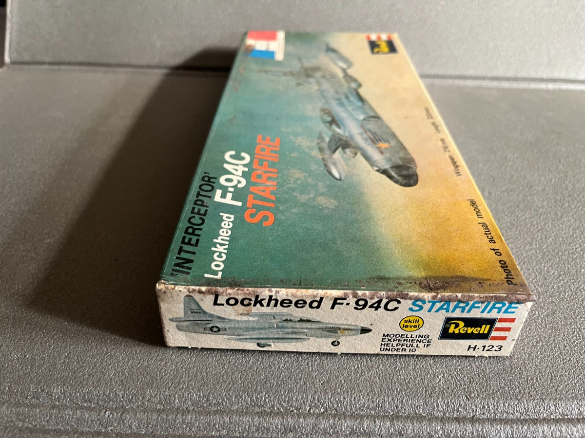 Maquette Militaire Avion Interceptor Lockheed F-94C Starfire Revell 1/53 1/56
