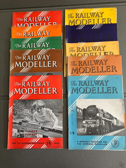 Lot Livre Magazine Revue Modélisme Ferroviaire The Railway Modeller 1952