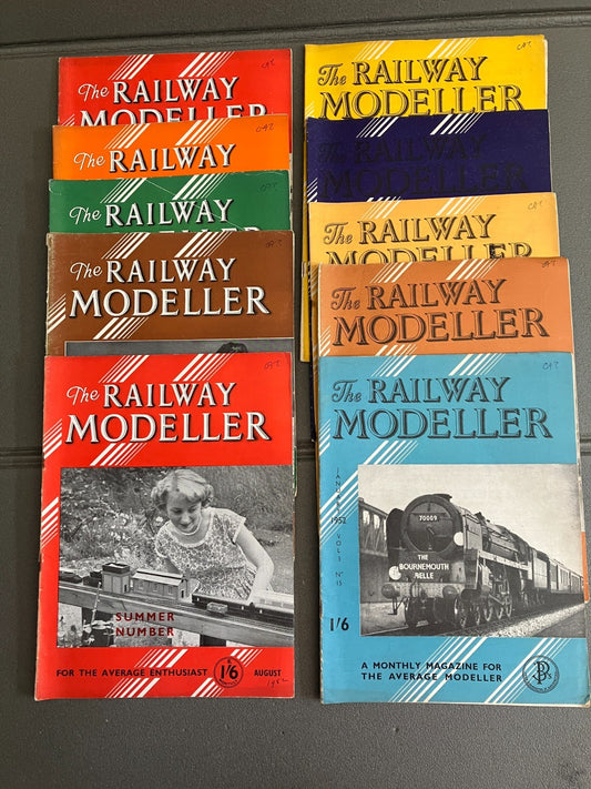 Lot Livre Magazine Revue Modélisme Ferroviaire The Railway Modeller 1952