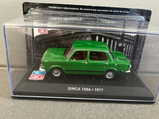 Voiture Miniature Simca 1006 1977 Altaya au 1/43