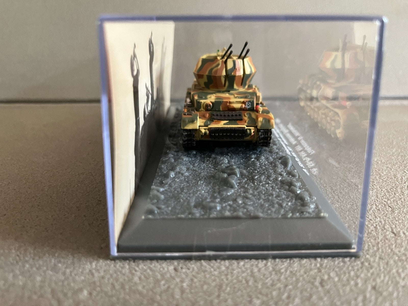Miniature Militaire Char Tank Blindé Flakpanzer IV Wirbelwind Altaya 1/72