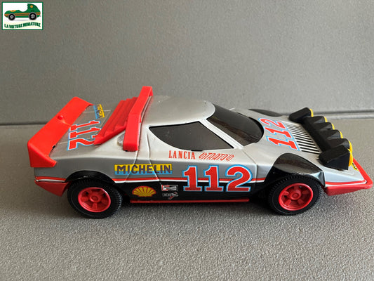 Jouet Ancien Voiture miniature Lancia Stratos Joustra France Vintage
