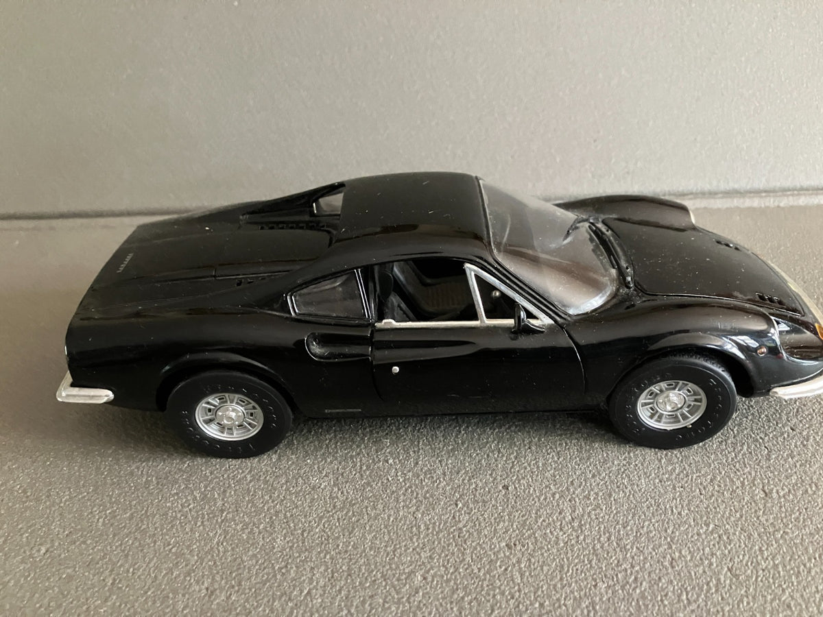 Voiture Miniature Ferrari Dino 246 GT Noire Anson au 1/18