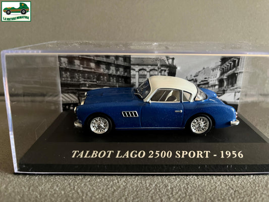 Voiture Miniature Talbot Lago 2500 Sport 1956 au 1/43 Ixo Altaya