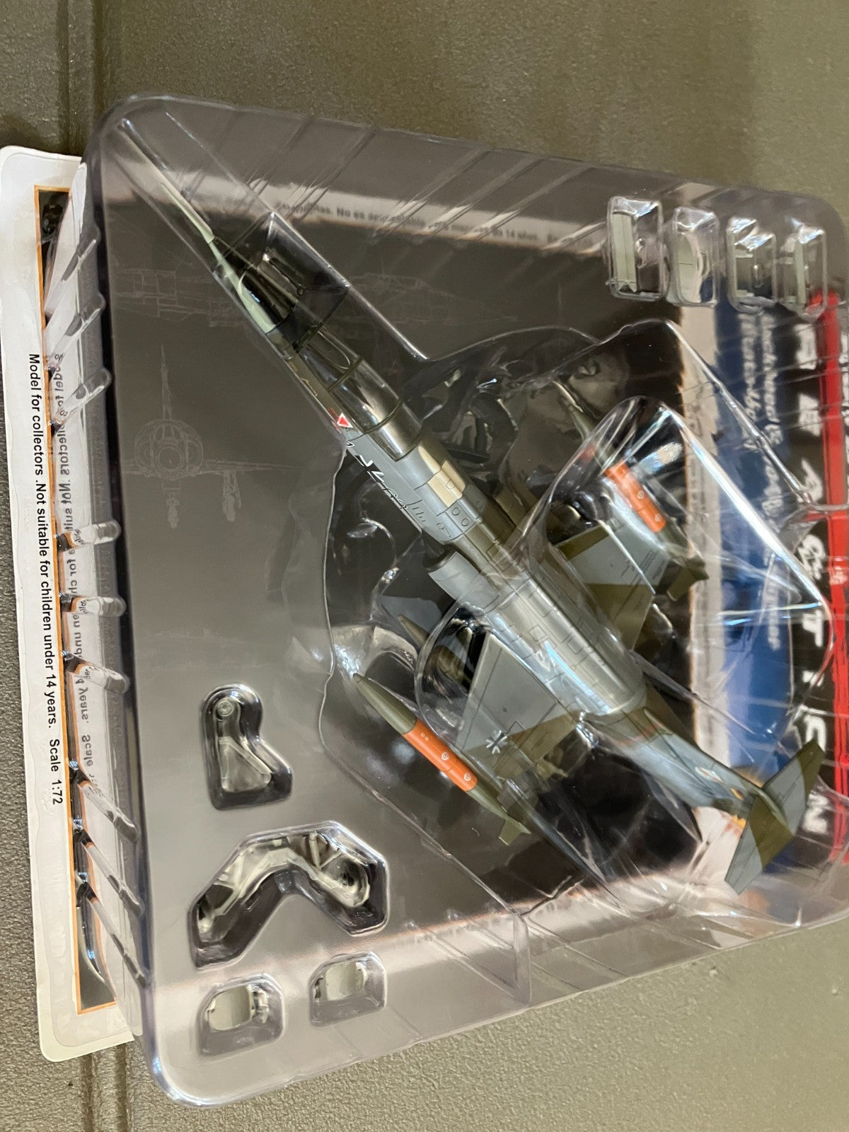 Avion miniature Militaire Combat à Réaction Lockheed F-104G USA Altaya 1/72