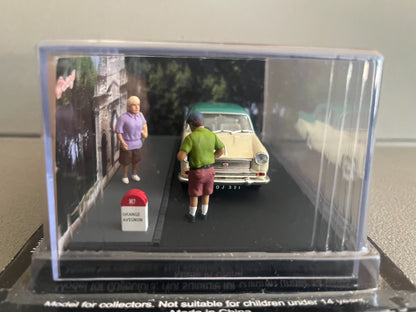 Voiture Miniature Austin Cambridge Etape 26 La Route Bleue RN7 1/43