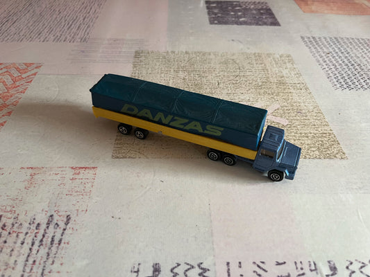 Voiture Miniature Camion Semi Remorque Magirus Danzas Majorette France 1/100