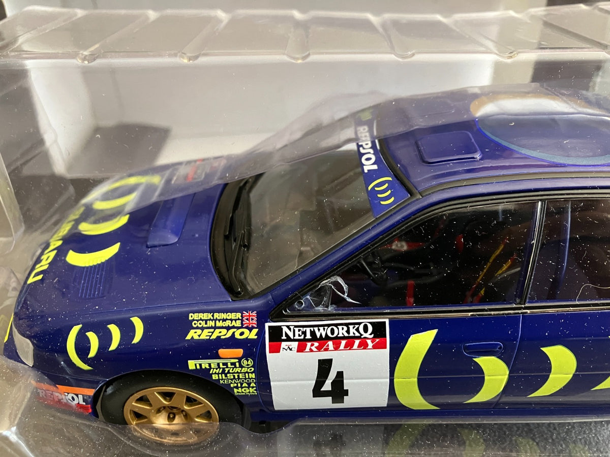 Voiture miniature Subaru Impreza Rallye McRae Ringer WRC Altaya au 1/18