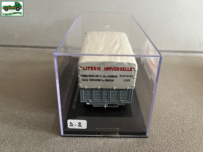 Voiture Miniature Camion Publicitaire Peugeot DMA Literie Universelle au 1/43