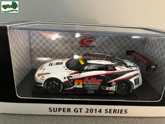 Voiture Miniature B-Max NDDP GT-R Super GT300 2014 Ebbro au 1/43