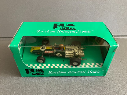 Voiture Miniature Circuit Formule 1 Lotus 49 B Jim Clark 1968 BUM Slot 1/32