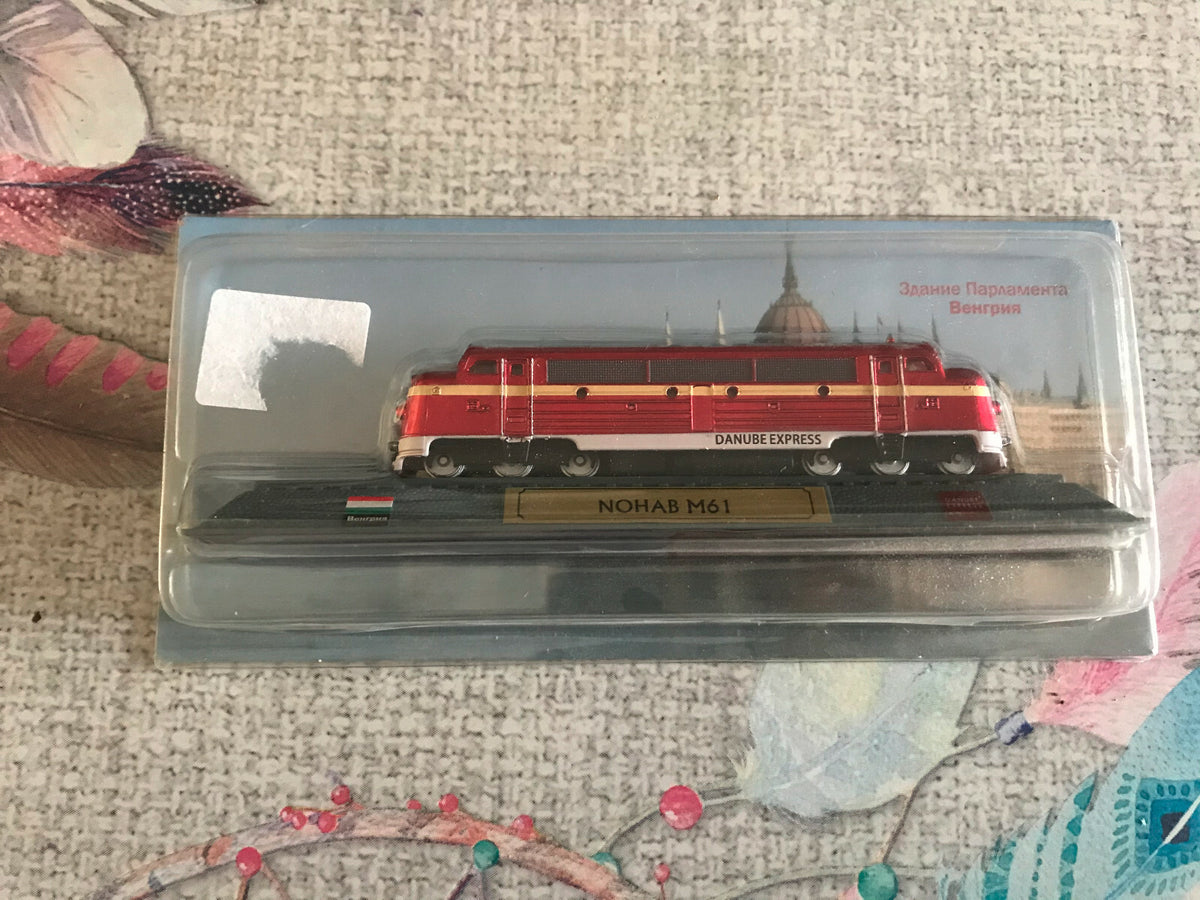 Maquette Locomotive Train Nohab M61 Danube Express N 1/160