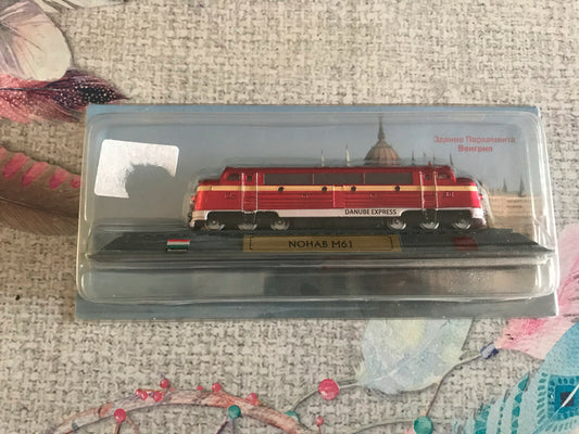 Maquette Locomotive Train Nohab M61 Danube Express N 1/160