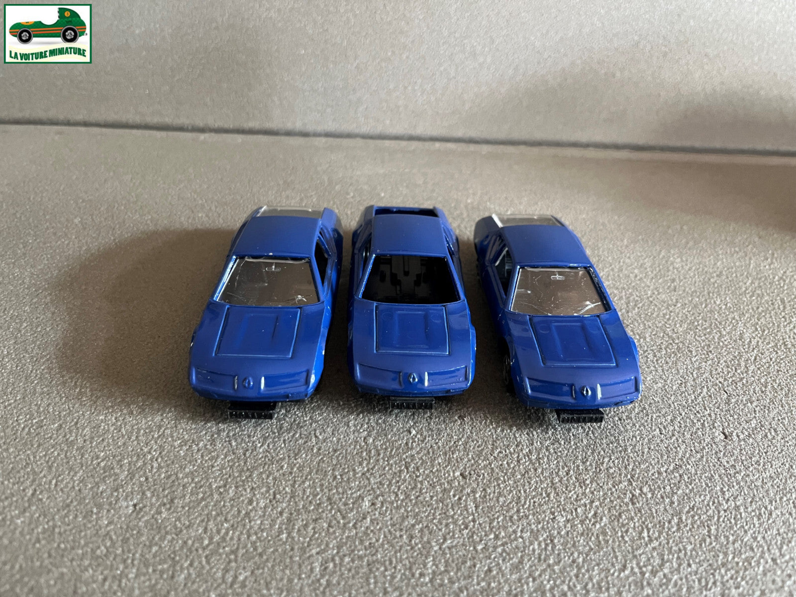 Ancienne Miniature Voiture Lot de 3 Renault Alpine Norev Jet Car au 1/43 Pièces