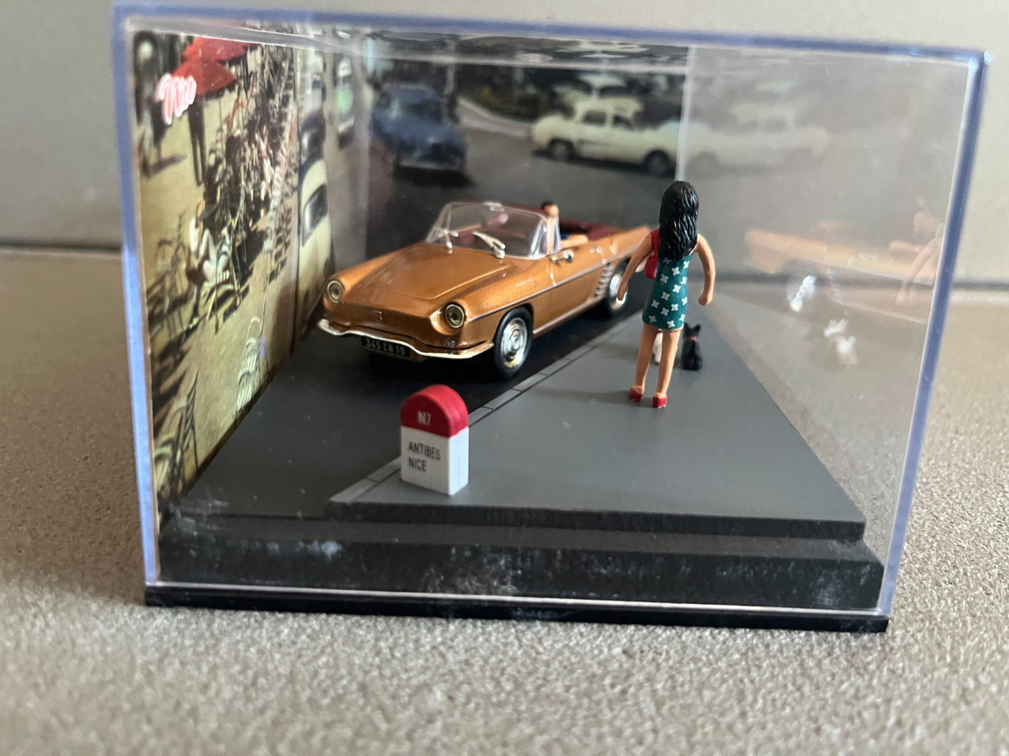 Voiture Miniature Renault Floride Etape 36 La Route Bleue RN7 1/43