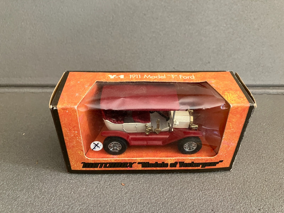 Ancienne Voiture Miniature 1911 Model T Ford Matchbox 1/42