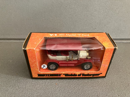 Ancienne Voiture Miniature 1911 Model T Ford Matchbox 1/42