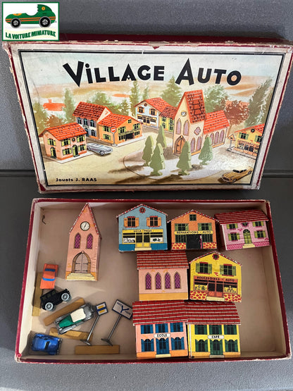 Ancien Jouet Voiture Miniature Village Auto Jouets J. Raas France