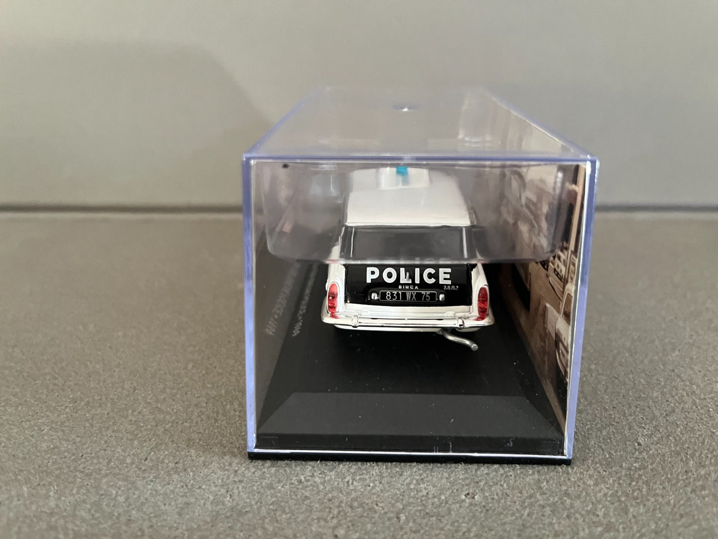 Voiture Miniature Simca 1501 Break Police 1969 Altaya au 1/43