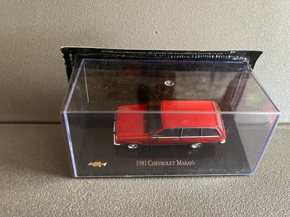 Voiture miniature Américaine Chevrolet Marajo 1981 au 1/43