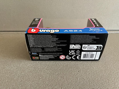 Voiture miniature Collection Formule 1 F1 Alpine A524 GP Burago au 1/43