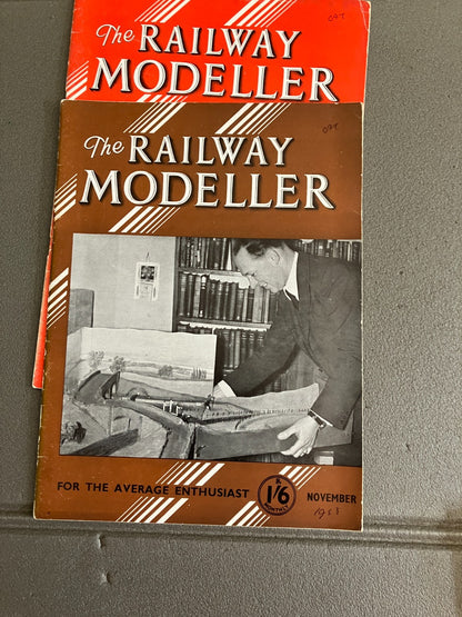 Lot Livre Magazine Revue Modélisme Ferroviaire The Railway Modeller 1953