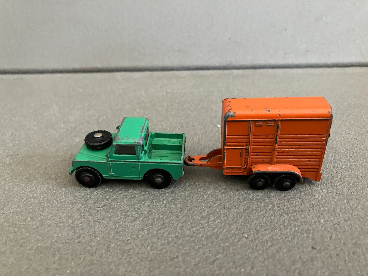 Ancienne Voiture Miniature Land Rover Dublo Dinky Toys Meccano England