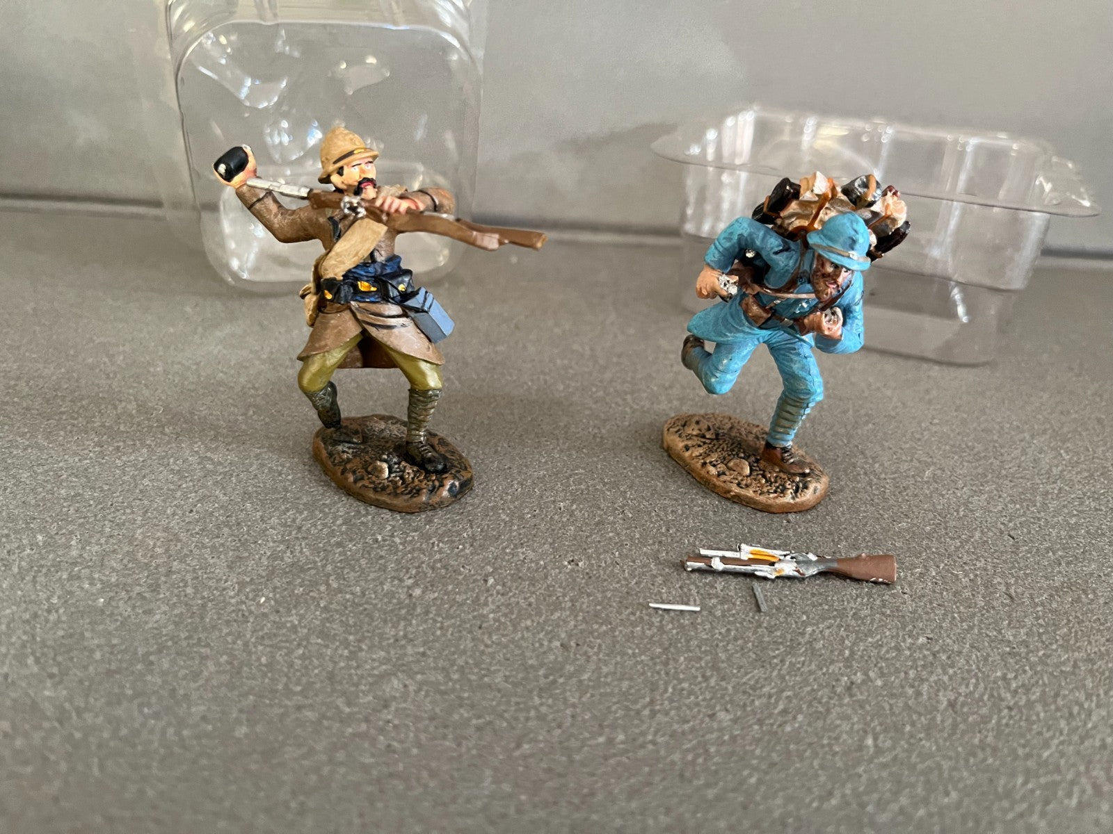 Soldat Plomb Guerre 1914 1918 NSL Editions Atlas Lot Légionnaire Fantassin 16 17