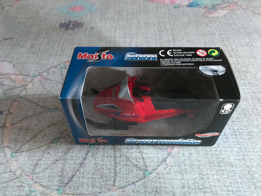 Voiture Miniature Maisto Motorized Snowmobile Scooter des neiges