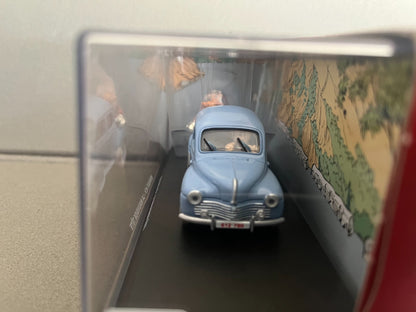 Voiture Miniature Renault 4CV La Mauvaise Tête Spirou au 1/43