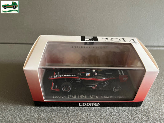 Voiture Miniature Lenovo Team Impul SF14 Formula 2014 F1 Ebbro au 1/43