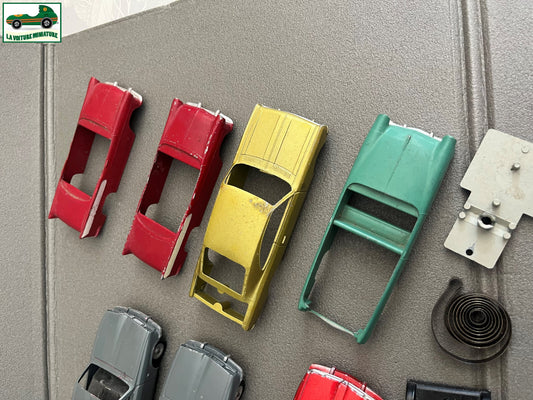 Voiture Miniature Lot Solido Démontable Carrosserie Chassis Moteur Renault Opel
