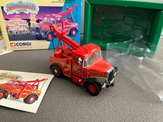 Voiture Miniature Scammell Highwayman Crane Set John Crow Sons 16101 Corgi 1/50