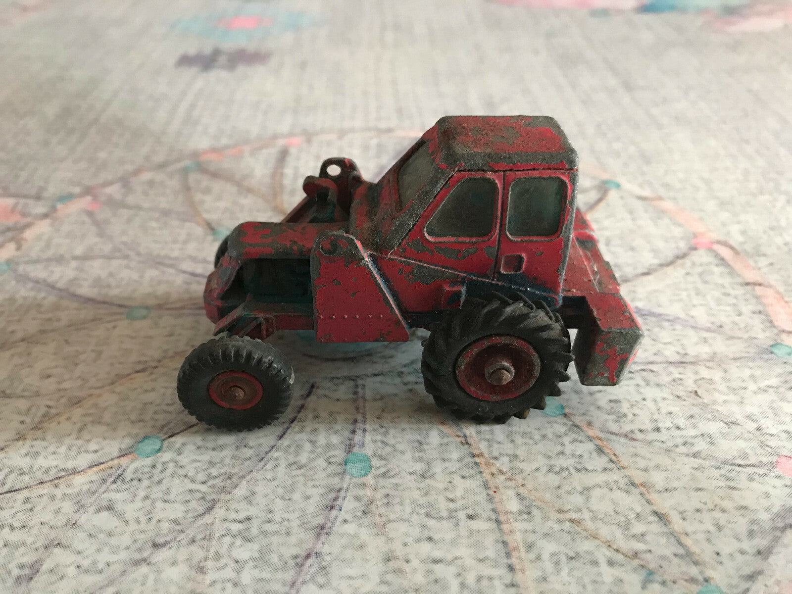 Ancienne Voiture Miniature Engin Chantier Muir Hill ZW Dinky Toys Meccano Epave 