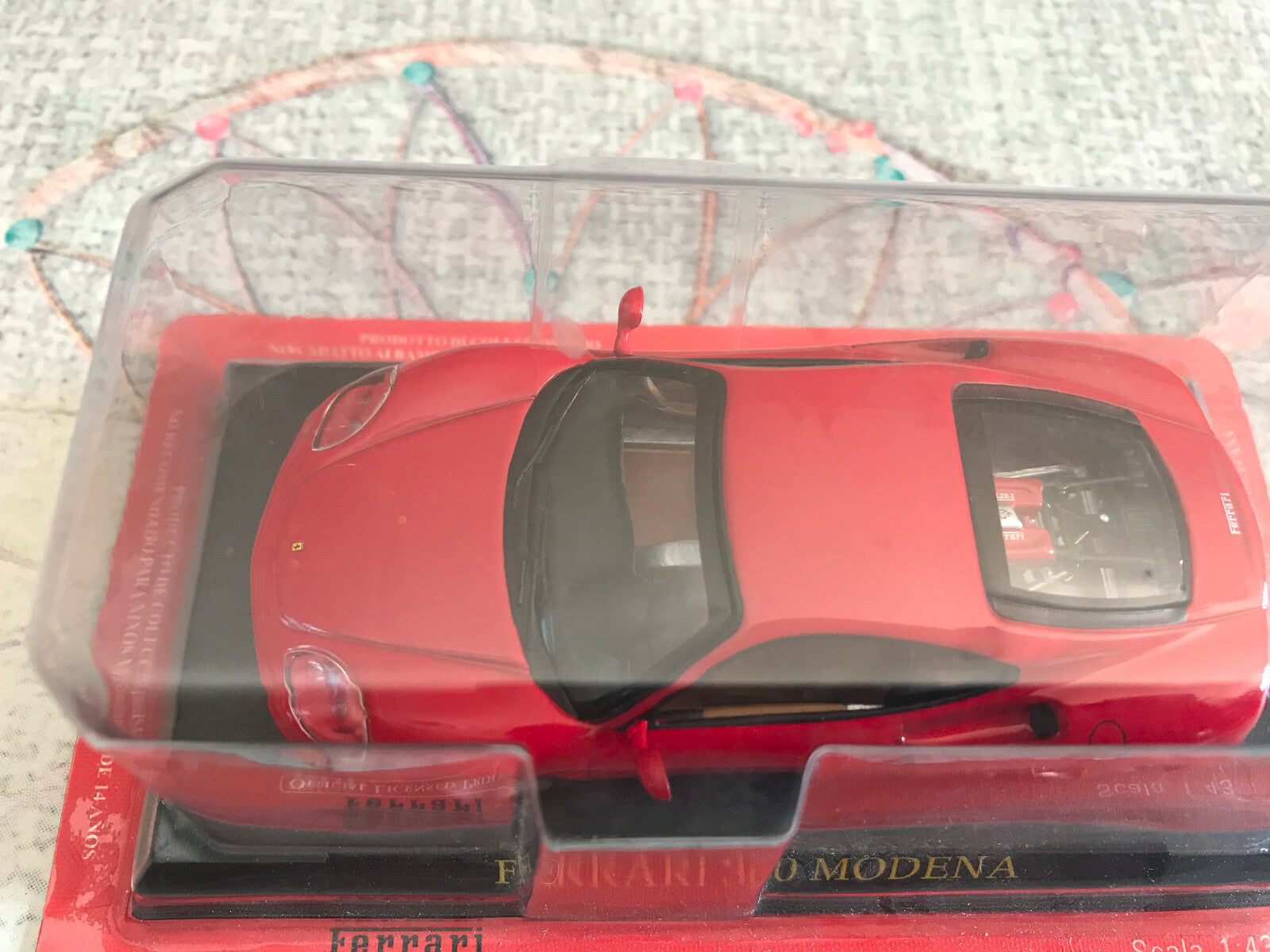 Voiture Miniature Ferrari 360 Modena 1/43 IXO Fabbri au 1/43