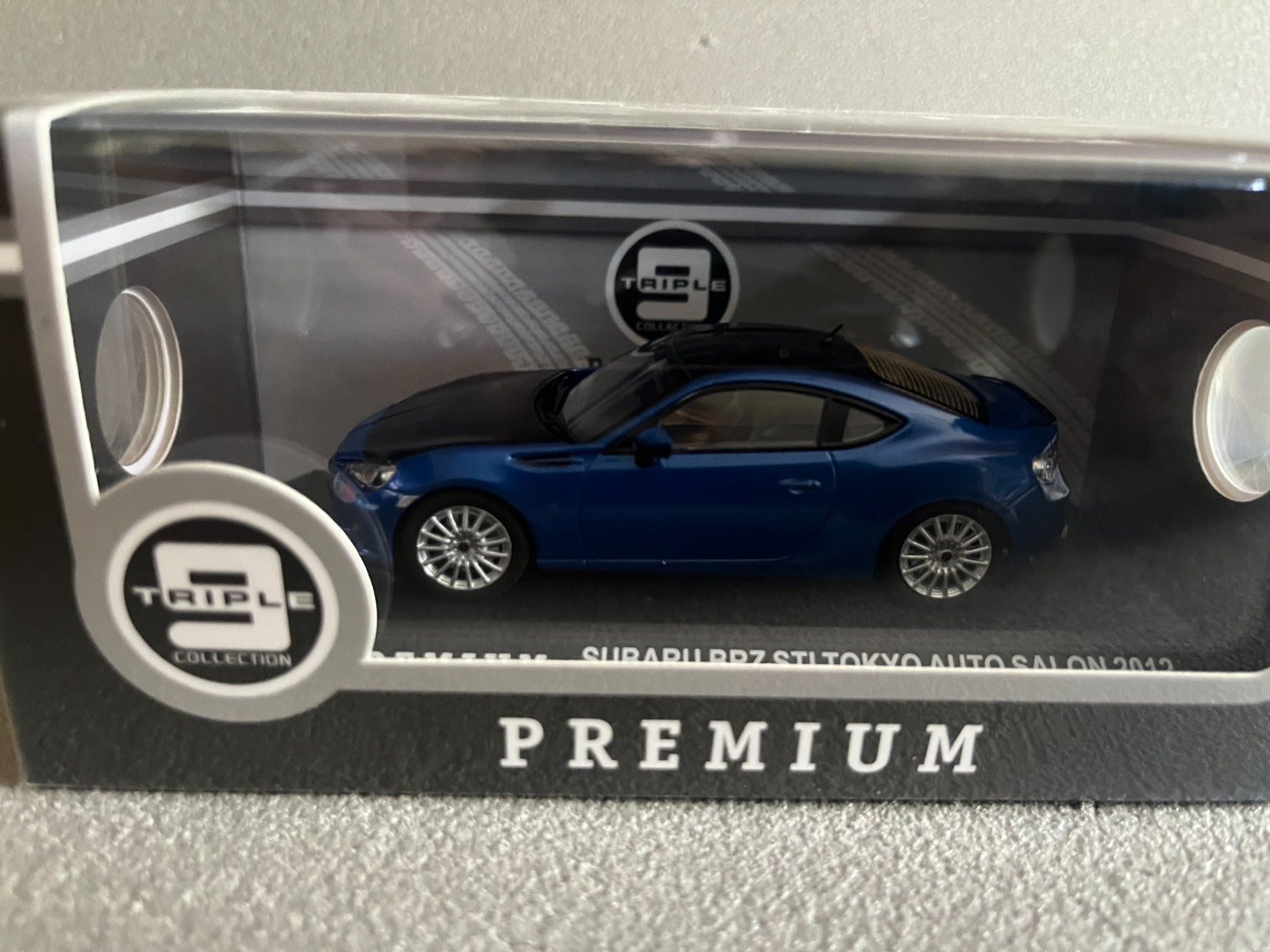 Voiture Miniature Subaru BRZ STI Tokyo Auto Salon 2012 Triple 9 au 1/43