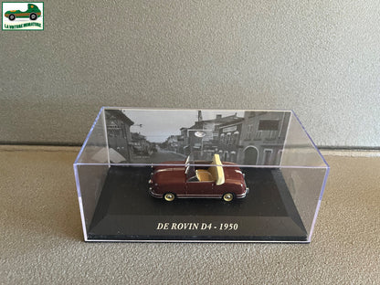 Voiture Miniature De Rovin D4 1950 au 1/43 Ixo Altaya